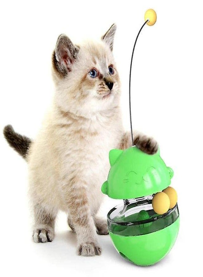 Pups&Pets 360° Motion Elastic Catch Cat Toy to Exercise and Inside Spinning Bone Toy TImpat Dispenser and Cat Bone Toy for Cat and Kitten (Color as per Availability) - Image 5
